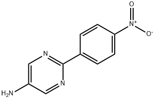 5-Amino-2-(4-nitrophenyl)pyrimidine 구조식 이미지