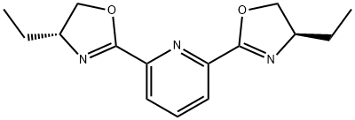 2,6-Bis((R)-4-ethyl-4,5-dihydrooxazol-2-yl)pyridine Structure