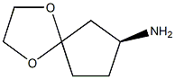 (S)-1,4-dioxaspiro[4.4]nonan-7-amine Structure