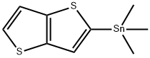 Stannane, trimethylthieno[3,2-b]thien-2-yl- Structure