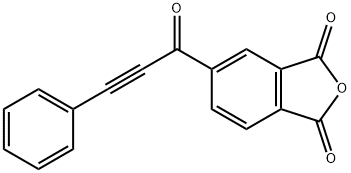 5-(3-phenylprop-2-ynoyl)-1,3-dihydro-2-benzofuran-1,3-dione Structure