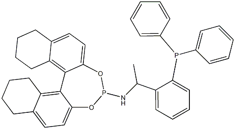 (11bR)-N-[(1R)-1-[2-(Diphenylphosphino)phenyl]ethyl]-8,9,10,11,12,13,14,15-octahydrodinaphtho[2,1-d:1',2'-f][1,3,2]dioxaphosphepin-4-amine Structure