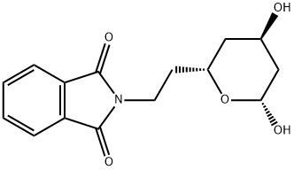 2-{2-[(2R,4R,6R)-4,6-dihydroxytetrahydro-2H-pyran-2-yl]ethyl}-1H-isoindole-1,3(2H)-dione Structure