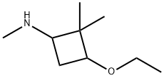 3-ethoxy-N,2,2-trimethylcyclobutan-1-amine 구조식 이미지