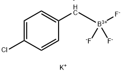 potassium [(4-chlorophenyl)methyl]trifluoroboranuide 구조식 이미지