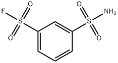 3-sulfamoylbenzene-1-sulfonyl fluoride Structure
