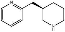 Pyridine, 2-[(3R)-3-piperidinylmethyl]- Structure