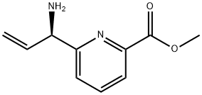 METHYL 6-((1R)-1-AMINOPROP-2-ENYL)PYRIDINE-2-CARBOXYLATE Structure