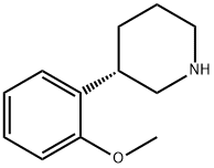 (S)-3-(2-methoxyphenyl)piperidine Structure