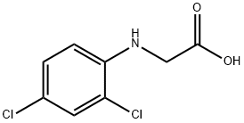 Glycine, N-(2,4-dichlorophenyl)- Structure