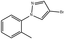 4-Bromo-1-(2-methylphenyl)pyrazole 구조식 이미지