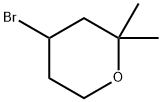 4-bromo-2,2-dimethyloxane 구조식 이미지