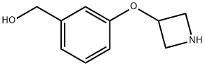 [3-(Azetidin-3-yloxy)phenyl]methanol Structure