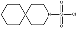 3-azaspiro[5.5]undecane-3-sulfonyl chloride 구조식 이미지