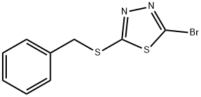 2-(benzylsulfanyl)-5-bromo-1,3,4-thiadiazole Structure