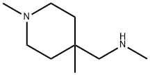 dimethyl[(4-methylpiperidin-4-yl)methyl]amine 구조식 이미지