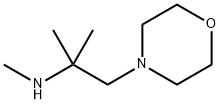 methyl[2-methyl-1-(morpholin-4-yl)propan-2-yl]amine Structure