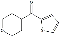 (tetrahydro-2H-pyran-4-yl)(thiophen-2-yl)methanone Structure