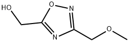 [3-(Methoxymethyl)-1,2,4-oxadiazol-5-yl]methanol 구조식 이미지