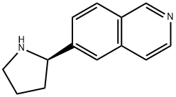 6-((2R)PYRROLIDIN-2-YL)ISOQUINOLINE Structure