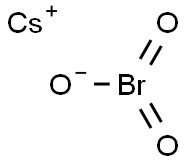 Bromic acid cesium salt Structure