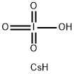 Periodic acid cesium salt Structure