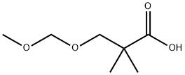 3-Methoxymethoxy-2,2-dimethylpropionic acid Structure