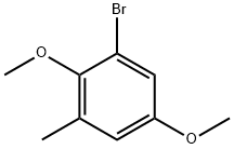 1-bromo-2,5-dimethoxy-3-methylbenzene Structure