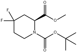 1-(tert-butyl) 2-methyl (S)-4,4-difluoropiperidine-1,2-dicarboxylate