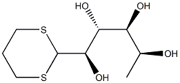 (1R,2R,3S,4S)-1-(1,3-dithian-2-yl)pentane-1,2,3,4-tetrol Structure