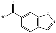 1,2-Benzisoxazole-6-carboxylic acid 구조식 이미지