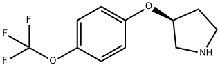 (S)-3-(4-(trifluoromethoxy)phenoxy)pyrrolidine Structure