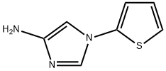 4-Amino-1-(2-thienyl)imidazole 구조식 이미지