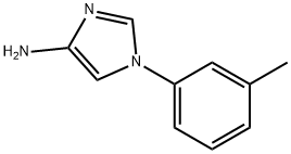 4-Amino-1-(3-tolyl)imidazole 구조식 이미지