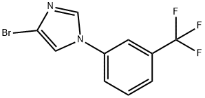 4-Bromo-1-(3-trifluoromethylphenyl)-1H-imidazole Structure
