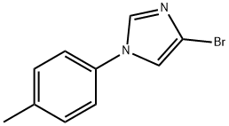 4-Bromo-1-(4-tolyl)-1H-imidazole 구조식 이미지