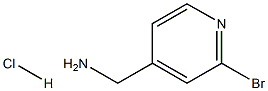(2-Bromopyridin-4-yl)methanamine hydrochloride Structure