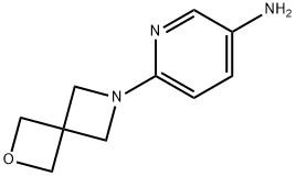 6-{2-oxa-6-azaspiro[3.3]heptan-6-yl}pyridin-3-amine Structure