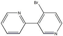 4-Bromo-3-(2-pyridyl)pyridine Structure