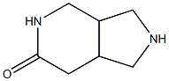 octahydro-6H-pyrrolo[3,4-c]pyridin-6-one Structure