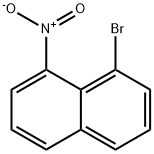 Naphthalene, 1-bromo-8-nitro- Structure