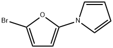 2-Bromo-5-(1H-pyrrol-1-yl)furan 구조식 이미지