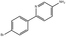 6-(4-BROMOPHENYL)PYRIDIN-3-AMINE Structure