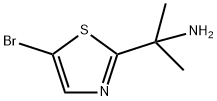 5-Bromo-2-(2-aminopropan-2-yl)thiazole Structure