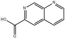 1,7-naphthyridine-6-carboxylicacid 구조식 이미지