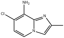 7-chloro-2-methylimidazo[1,2-a]pyridin-8-amine 구조식 이미지
