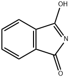 1H-Isoindol-1-one, 3-hydroxy- 구조식 이미지