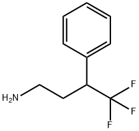 4,4,4-trifluoro-3-phenylbutan-1-amine Structure