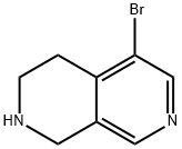 5-Bromo-1,2,3,4-tetrahydro-2,7-naphthyridine Structure