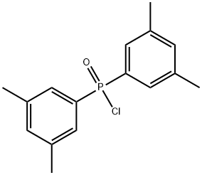 Phosphinic chloride, P,P-bis(3,5-dimethylphenyl)- 구조식 이미지